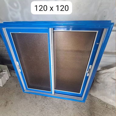 Ventana de aluminio con cristal 60x60 80x80 - 3/3