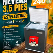 NEVERA / CONGELADOR HORIZONTAL 3.5 PIES Marca: ESTELECTRIC ✅ - Img 56424929