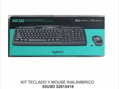 Logitech Combo de teclado y mouse inalámbricos MK320 new🧨🧨🧨53478532 - Img main-image