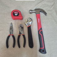 Conjunto de martillo 🔨 cinta de pulgadas tenaza pinza de corte llave ajustable 5000 - Img 58019662