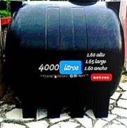 Tanque de agua de 4000 LTS de agua con transporte incluído hasta la puerta de tu casa con su herraje listo para montar - Img 45821775