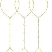 Pulseras chapadas en oro 14 quilates - Img 54158671
