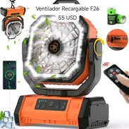 Vetilador Recargable F26. 20,000 mAh - Img 55923760