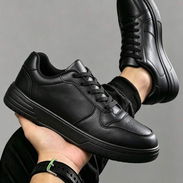 Tenis negros de hombre talla 45 / 29.5cm - Img 56878898