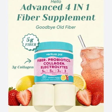 Suplemento con colágeno, fibra, probióticos y electrolitos original - Img 122226571