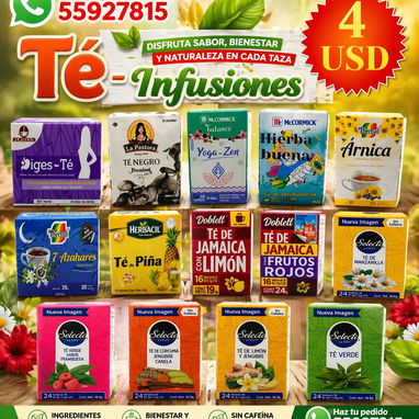 Diferentes tipos de TÉ - Img 119862574