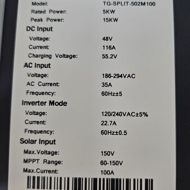 Vendo Inversor y batería Tecnopro - Img 125091454