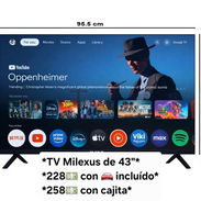 smart tv Milexus de 43 pulgadas. tengo lo que buscas 💯 - Img 55823557