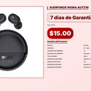 AUDIFONOS 1HORA AUT216 . - Img 57058263