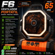 Ventilador recargable F6 ORIGINALES - Img 56245964