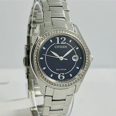 RELOJ CITIZEN ECODRIVE SILHOUTTE CRYSTAL (FE1140-86L) DE MUJER ,30MM EN ACERO INOXIDABLE CON BISEL DE DIAMANTES 58049738 - Img 122666042