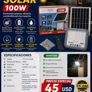 ☀️ Reflector Solar ELFO 100 W – Nuevo | 45 USB - Img 55733158