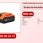 PAQUETE DE BATERÍA 21V (4.0A) FD10102141 VPT#-0290 - Img 56830898