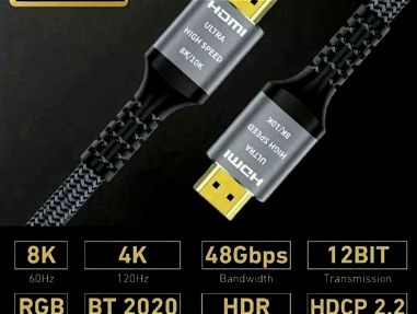 Cable HDMI 8K 2.1 48Gbps(hl) - Img main-image