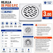 Rejilla de Piso S.P.C - Img 56791085