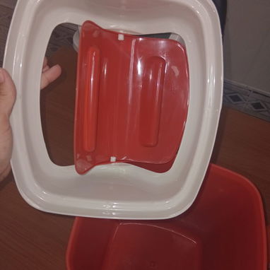 PAPELERA PLASTICA CON TAPA BASCULANTE 12 L, ENTREGA DE FACTURA, VARIEDAD DE ÚTILES DEL HOGAR, ETC - Img 121987827