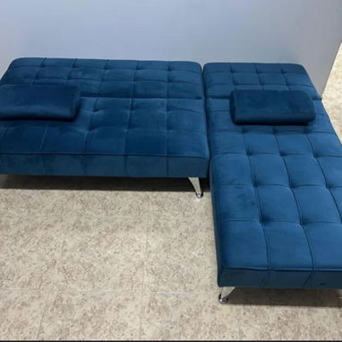 Sofá cama en ele L sofá de de tres plazas comunícate con Pedro - Img 111795639
