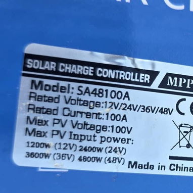 Mppt  100A/ 12v a 48/ 1200w - 2/3