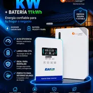 *Combo* *Inversor 4kw ➕️ Batería 11kwh* *Solo 110v* - Img 56769567