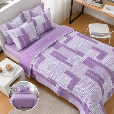 Sobrecama Majestic imperial - twin (personal) Precio 30 USD 190x230cm / (50x70)cm+5cm/(45x45)cm+5cm 30usd casa viva - Img 123287471