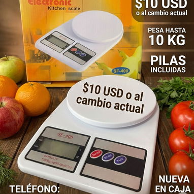 Pesa Gramera Traída 🇺🇸🔥 Nueva en Caja (Incluye Pilas Nueva) - Img 112467089