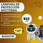 Lámparas de proyección Nocturna - astronautas, lunas, miniproyectores - Img 50414628
