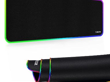 MousePAD XXL 80cmX30cm negro RGB y con puerto USB new 52952439 - Img 69205088