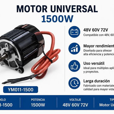 Motor de triciclo 1500w - Img 123777567