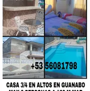 ➖☑️➖ VACACIONAR en CASAS de 3 HABITACIONES con y sin PISCINA EN GUANABO y BOCA CIEGA ➖ POR WHATSAPP +53 56081798 ➖☑️➖ - Img main-image-44137020