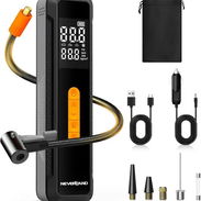 Inflador Portátil NEVERLAND 150 PSI 20000mAh con Compresor, Pantalla Digital, Luz LED y Power Bank - Img 57567740