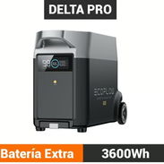 EcoFlow Batería Adicional DELTA Pro 3600Wh - Energía Extendida para el Hogar $1880 - Img 58056326