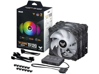 0km✅ Fan Kit Asus TUF Gaming TF120 ARGB +Controller 📦 29dB ☎️56092006 - Img 65189411