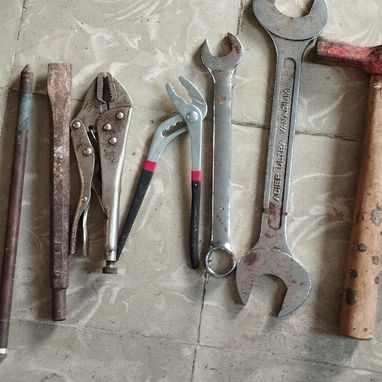 Herramientas, extensión, barreta - 2/8