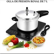 KIT COCINA RÁPIDA, ESTUFA DE INDUCCIÓN SIMPLE MILEXUS + OLLA DE PRESIÓN 7L ROYAL, ENTREGA DE FACTURA, VARIEDAD DE COMBOS - Img 55931173