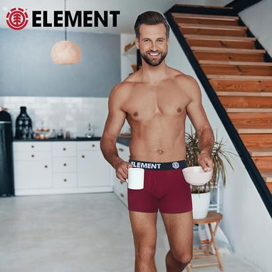 CALZONCILLOS ELEMENT PAQUETE 4 BOXER ORIGINALES - 7/9