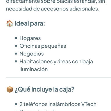 VTech VG131-21 - Teléfono Inalámbrico DECT 6.0 con 2 auriculares 🌐 - Img 127595361