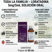LORATADINA EN SUSPENSION 60ML VENCE 12/2028 - Img 57568982