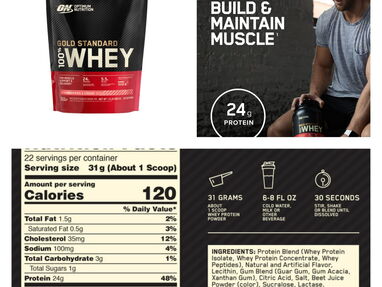 Whey protein Muscletech, Gold Standard y Six Star - Img 53343772