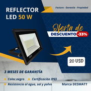 🔷 REFLECTOR LED 50 W 💲20 USD - Img 55931003