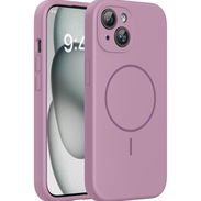 -Miracase Funda Silicona Líquida iPhone 15 – Blackcurra - Img 55859938