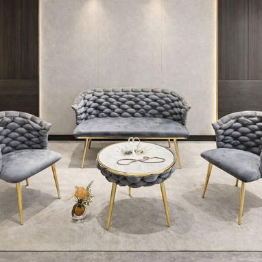 📢 Set de muebles modernos de lujo, para sala con cuatro piezas. Importados - Img 121785172