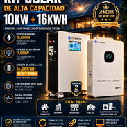 KIT SOLAR 10KW+ 16KWH $5500 USD/ ZELLE/ EURO - Img 57417789