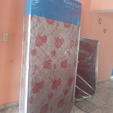 Camas tapizadas personales y 3/4 taller Muebles FlexConfort - 9/10