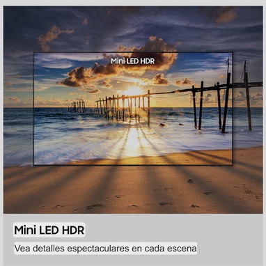 TV Samsung de 55” M70H Mini LED 4K UHD 2026 con AI incorporado - 6/10