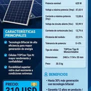 Panel solar bifacial 620W - Img 57081975