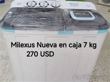 Lavadoras Milexus Semiautomáticas nuevas - Img main-image-45791706