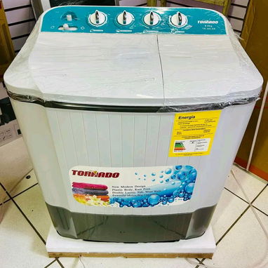 *LAVADORA SEMIAUTOMÁTICA TORNADO 8KG (Fabricante LG) - $270 USD*  ✅ 8 Kilos - Doble tina - 2/2