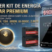 Super Kit de Energia Solar Premium,Inversor Hibrido - Img 57898004