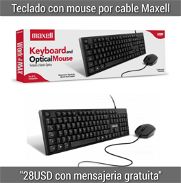 Teclado con Mouse por cable Maxell - Img 45828235