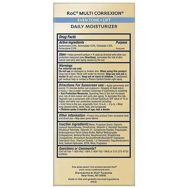 馃摓53884600.馃巼RoC Multi Correxion Even Tone + Lift Daily Moisturizer con SPF 30 (50 ml) 馃巼 Mensajer铆a disponible.馃毚 - Img 121099468